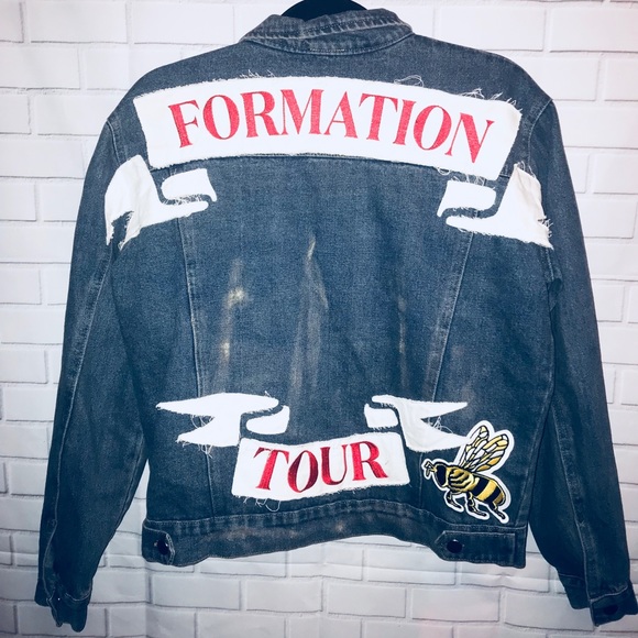 Beyoncé Formation 2016 Tour Rare Denim Jacket Sz S - Picture 2 of 6